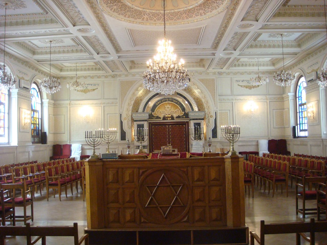 אולם התפילה של בית הכנסת בית-אל בקזבלנקה, 2007